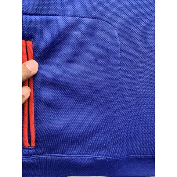 Adidas Chicago Cubs Hoodie Size XLarge (18-20) Pullover Sweatshirt Youth Blue - Picture 9 of 16